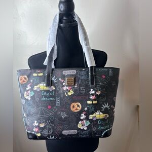 Disney Mickey and Minnie Mouse New York City Dooney & Bourke Tote